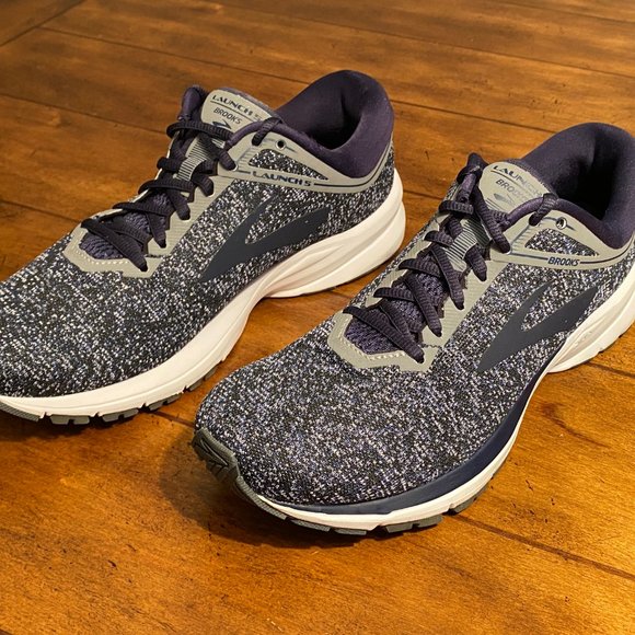 Brooks Launch 5 Sneaker Navy/Gray Men\'s 9 Medium main image 4